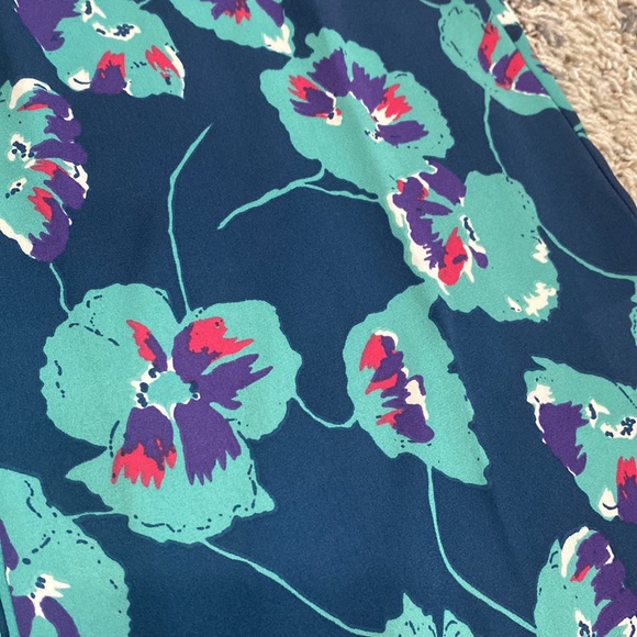 Mod cloth sleeveless floral print blouse size small - Picture 2 of 6